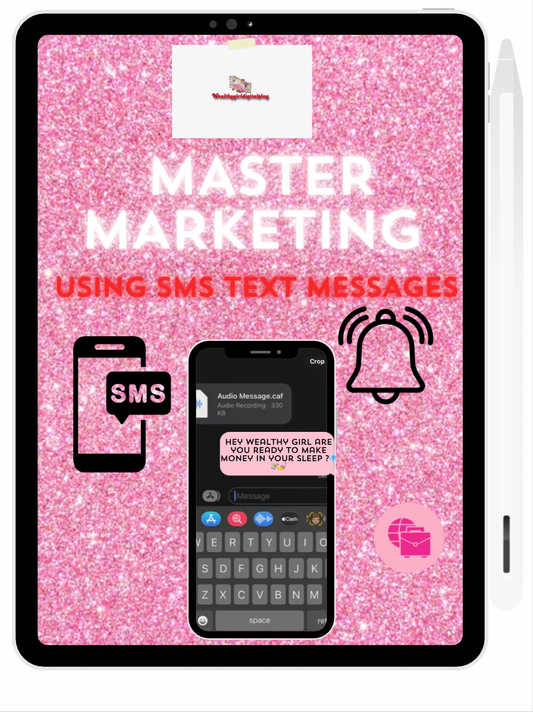 Master marketing using sms text messages